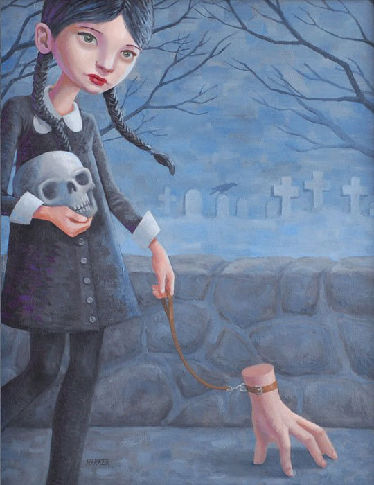 fer1972:  Cemetery Lane by Jim Harker