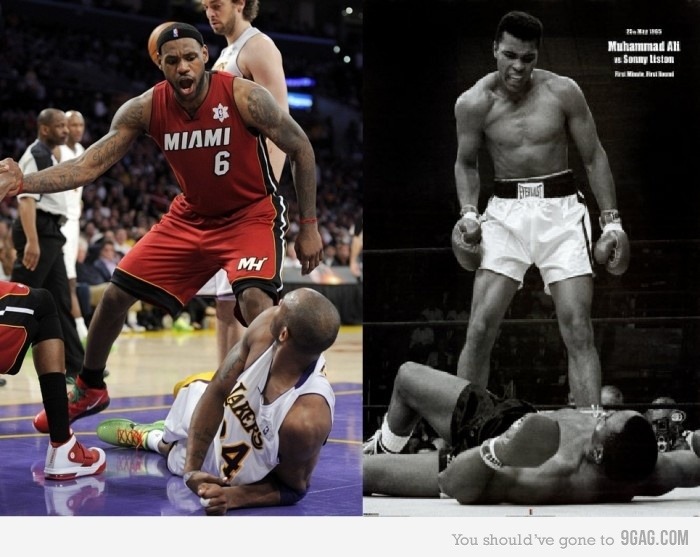 kingjames1:  LeBron vs Kobe 