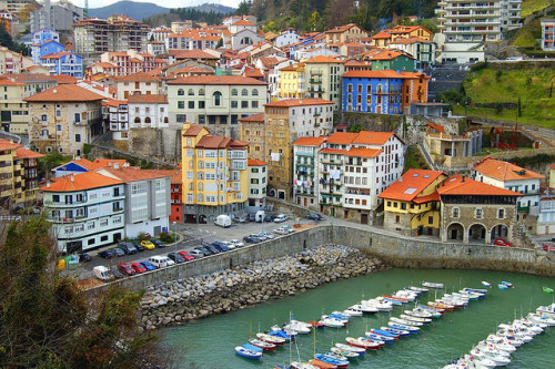 by Ignacio Lizarraga on Flickr.The small town of Mutriku in Basque Country, northern Spain.