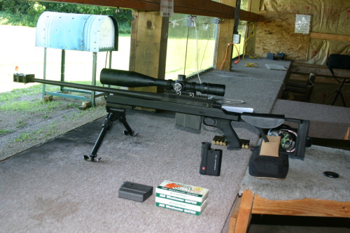 Armalite AR-30 in .338 Lapua Magnum w/ NightForce Scope