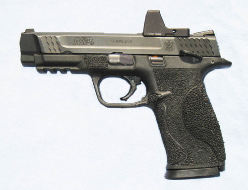 Smith & Wesson M&P .45 w/ Bowie Tactical Concepts Stippling