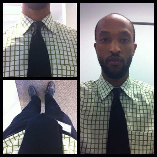 #OOTD 2/15/12…British style (Taken with instagram)