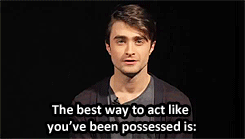stephmcquizzle: Daniel Radcliffe’s Scary Secrets 