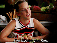 lettersfromtitan:crown-of-weeds:needsmoregreen:cooperbastian:Glee AU: Sebastian and Brittany are hal