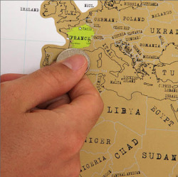 ianbrooks:  Scratch Off Travel Map Available