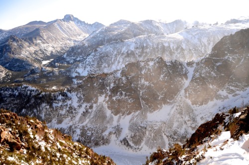 mountainsides
Rocky Mountain NP. That’s Longs Peak in the Background. View from the Flattop Mountain Trail.