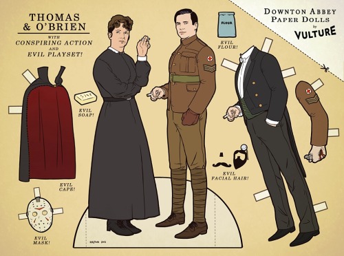 Oh, you aren&rsquo;t playing with these Downton Abbey Paper Dolls? I&rsquo;m sorry for your 
