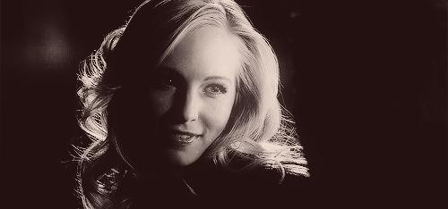 Caroline: Just to be clear, I’m too smart to be seduced by you.