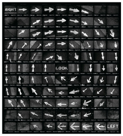 2headedsnake:   Martin Wilson painstakingly shoots rolls of 35mm film in sequence so that when the strips are laid out in the contact sheet larger images appear. No cheating in Photoshop, if he makes a mistake, he starts over. 