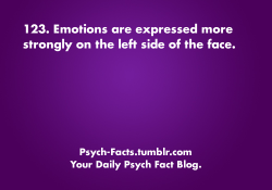 psych-facts:  Emotions Are Expressed More