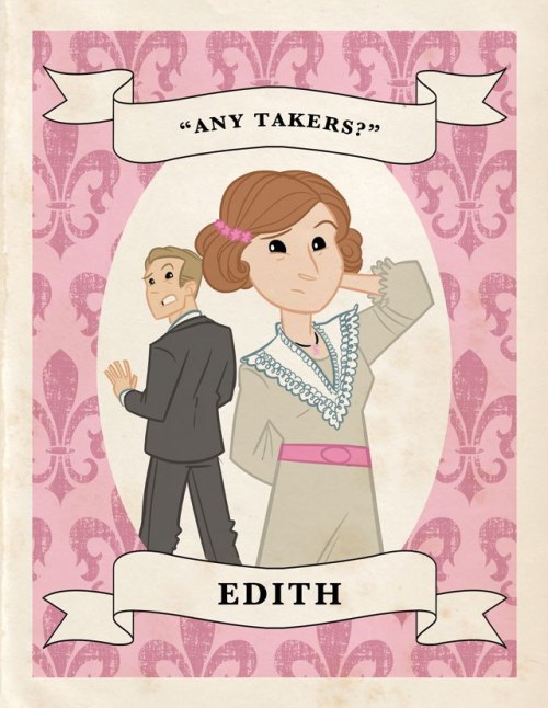 Oh, you were trying to collect all 13 of the Downton Abbey trading cards and all you got were 6 Edit