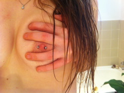 onlythebestpiercednipples:  Submitted by pretty-procrastination 