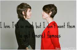 remindsmeofteganandsara:  Unpopular Opinion#4 :