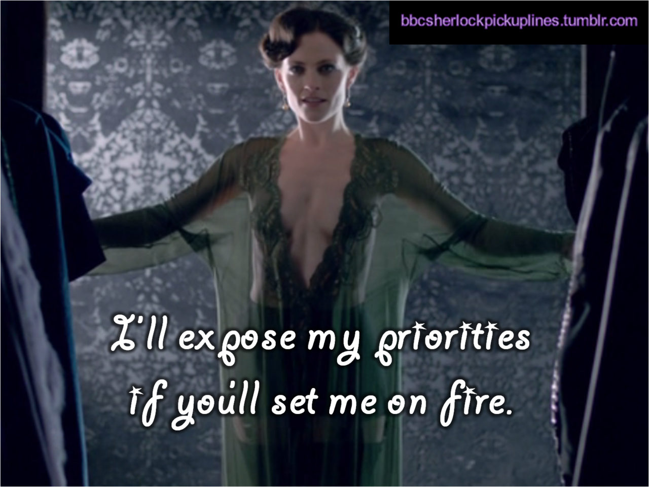 &ldquo;I&rsquo;ll expose my priorities if you&rsquo;ll set me on fire.&rdquo;