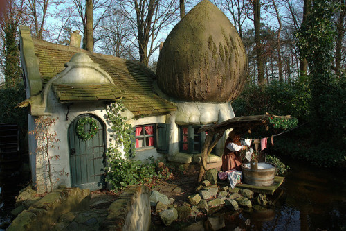 by josephinaphoto81 on Flickr. Fairytale house in Efteling, the largest theme park in Benelux, locat