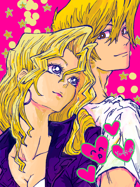 My Yugioh OTP <333 cutepiglet:  Mai Valentine, but most of them are Polarshipping pics. ^^  