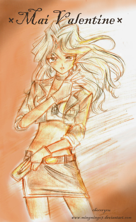 My Yugioh OTP &lt;333 cutepiglet:  Mai Valentine, but most of them are Polarshipping