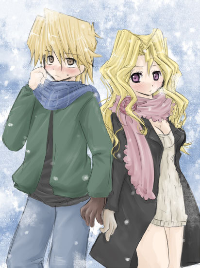 My Yugioh OTP <333 cutepiglet:  Mai Valentine, but most of them are Polarshipping pics. ^^  