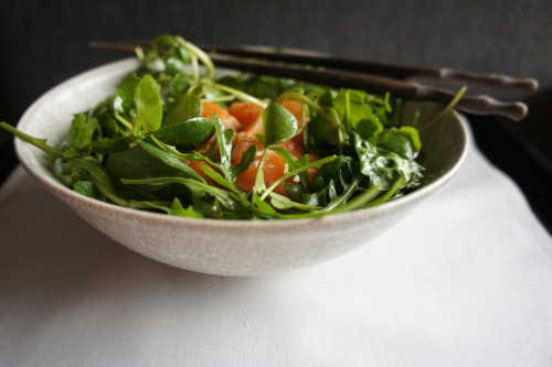 wasabi chirashi salad