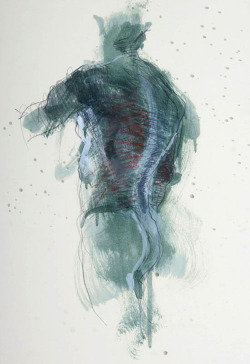 Alan McGowan oil and graphite on paper