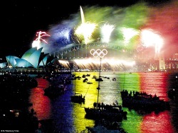 124daisies:  Fireworks, Sydney Olympics,
