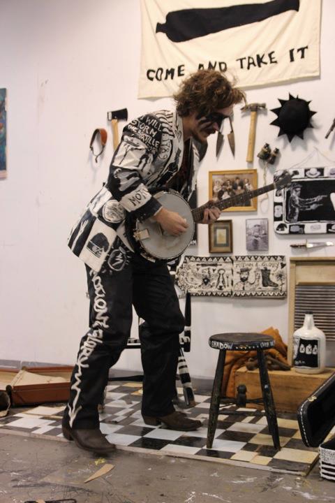returnofcowboyprince:  The Cowboy Prince dons the Motion &amp; Glory Suit, (December, 2011) -pai