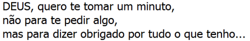 Mantenha seus pés no chão.