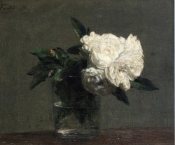 deadpaint:  Henri Fantin-Latour, Roses 