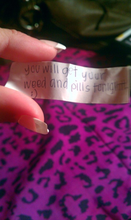 Whoa. Look at what my fortune said. ;)