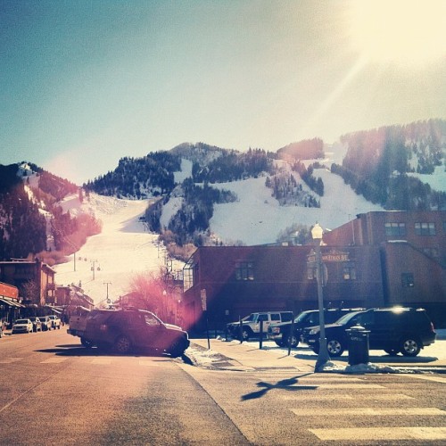 It feels like spring. (Taken with Instagram at Aspen)