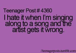 Haha &hellip; That what my dad says when he sings to his music &hellip;.lol