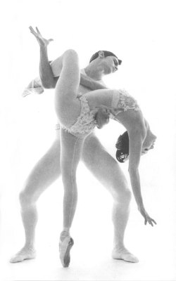 lifepornography:  Allegra Kent and Edward Villella, Bukagu (wedding night pas de deux) 