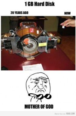 9gag:  1GB Hard Disk  m