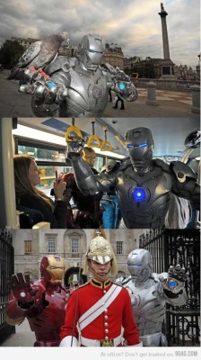 9gag:  Epic homemade Iron Man suits are epic  m