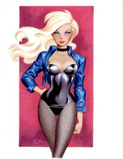 artverso:  Bruce Timm - Black Canary 