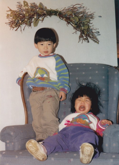 Drama Face Bowlcut: Another classic bowlcut from NativeKoreanArt. Was it the Fisher Price-soled shoe