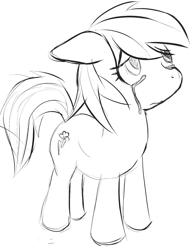 haikuoezu:  OK fuck this. This is Dash (although she has no cutie mark for some reason)