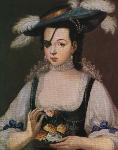 curio-obscura:Ana de Mendoza de la Cerda; Princess of Éboli,Countess of Mélito and Duchess of Pastra