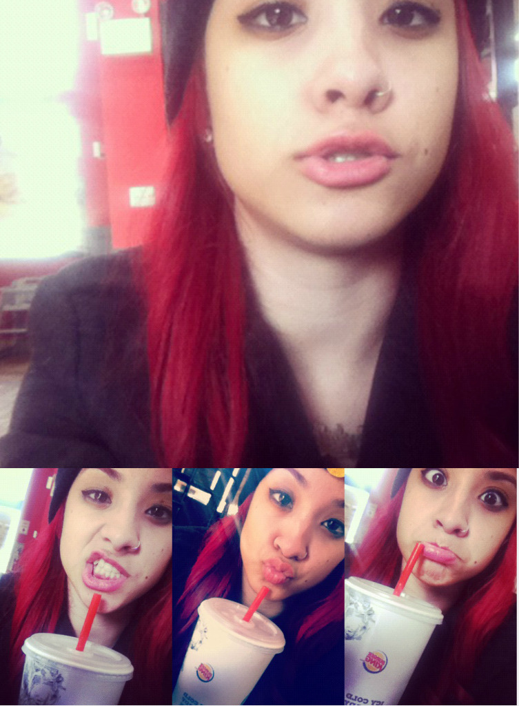 jinxyourself:  when i’m bored i take photos of myself, *shrugs* oh well - i don’t