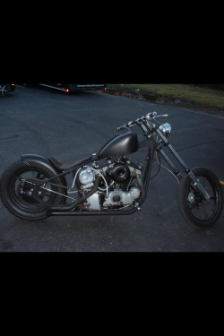 johneville:  My 74 ironhead…. Sportsters