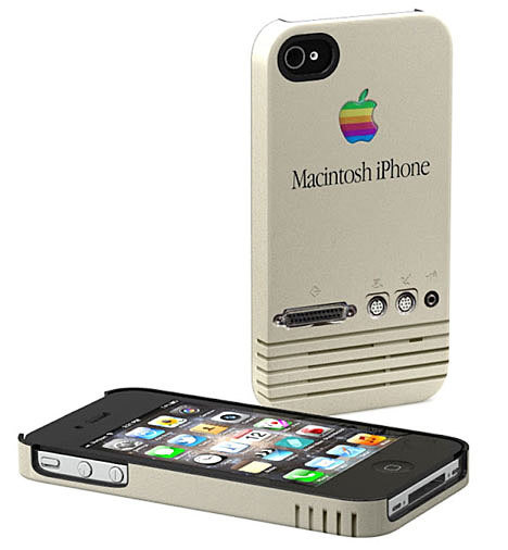 whiskeyinyrshoes:  (via DESIGN FETISH: Retro Mac iPhone Cases) I made a flippant reference to these the other night… but I was making them up. And then they turned up on my Google Reader.