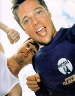 thereal1990s:  Ed Norton and Brad Pitt