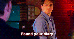 IANTO: Did you, uh, call? JACK: Found your diary. IANTO: Yep, been looking for that. JACK: And for t