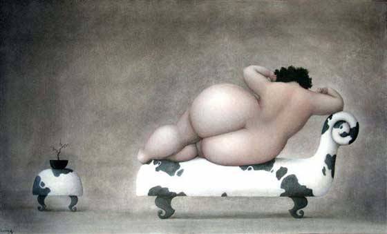 theblackcatzon: lustloveart: by Jeanne Lorioz 