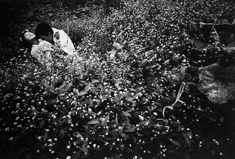  Eikoh HosoeKamaitachi #23 gelatin silver print 1965   Suehiro Maruo panel from The