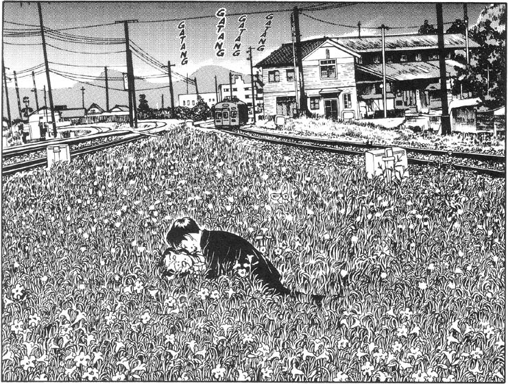  Eikoh HosoeKamaitachi #23 gelatin silver print 1965   Suehiro Maruo panel from The