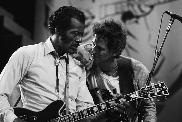 rollingstoned:  CHUCK BERRY et KEITH RICHARDS