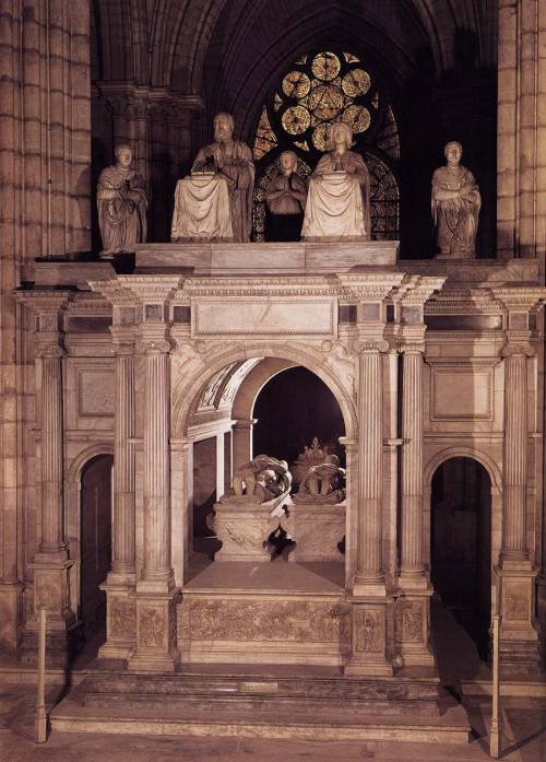 Tomb of Francis I and Claude of France, project by Philibert de l'Orme, sculptures mostly by Pierre 