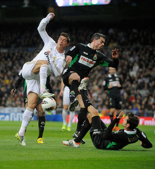 Cristiano chops!