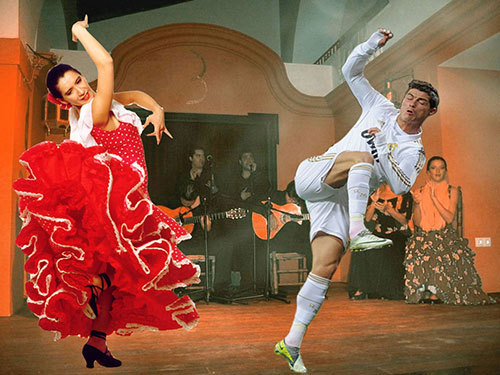 Cristiano chops!